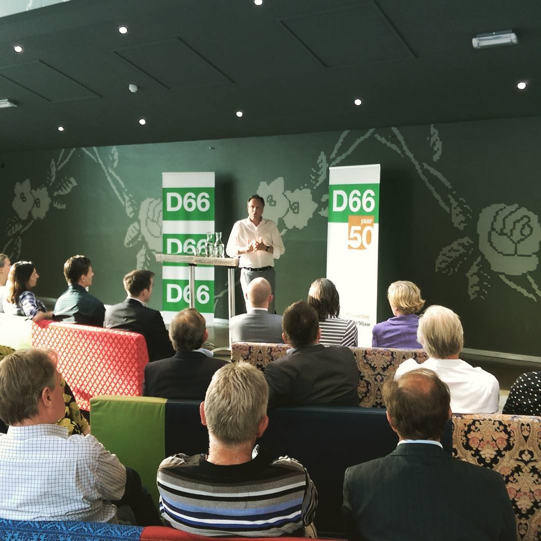 In 's-Hertogenbosch in gesprek met @apechtold van @d66nuvooruit