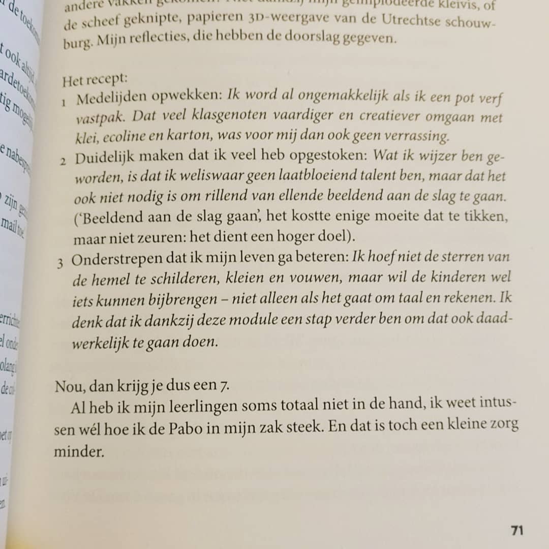 Helaas pijnlijk herkenbaar #lerarenopleiding #reflecteren uit Meester Mark, ten onder in het onderwijs