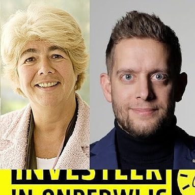 Zojuist verschenen, de nieuwste @onderwijspodcast met @janvandeven81 en Barbara de Kort over het #lerarentekort. Link in bio.