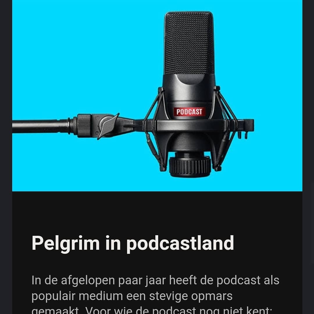 Vanaf oktober heb ik een vaste rubriek in het tijdschrift Van twaalf tot achttien. Elke maand een podcast uitgelicht. De eerste keer @meesterwerkpodcast.