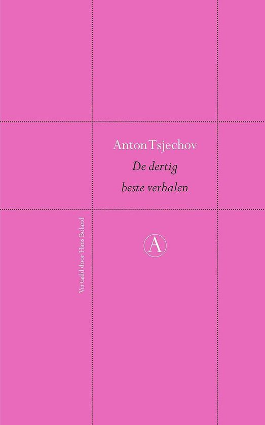 Kaft van het boek De dertig beste verhalen van Anton Tjechov uit de Perpetuareeks.