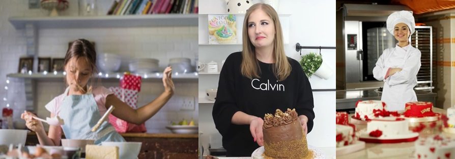 Drie bakkers met drie verschillende maten van kwaliteit. Deze zou je met een skillstaal kunnen uitdrukken.